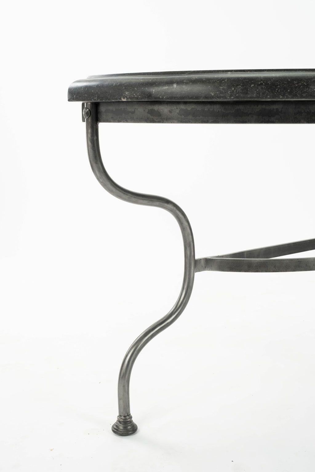 Large Belgian Bluestone Top Demilunes 2