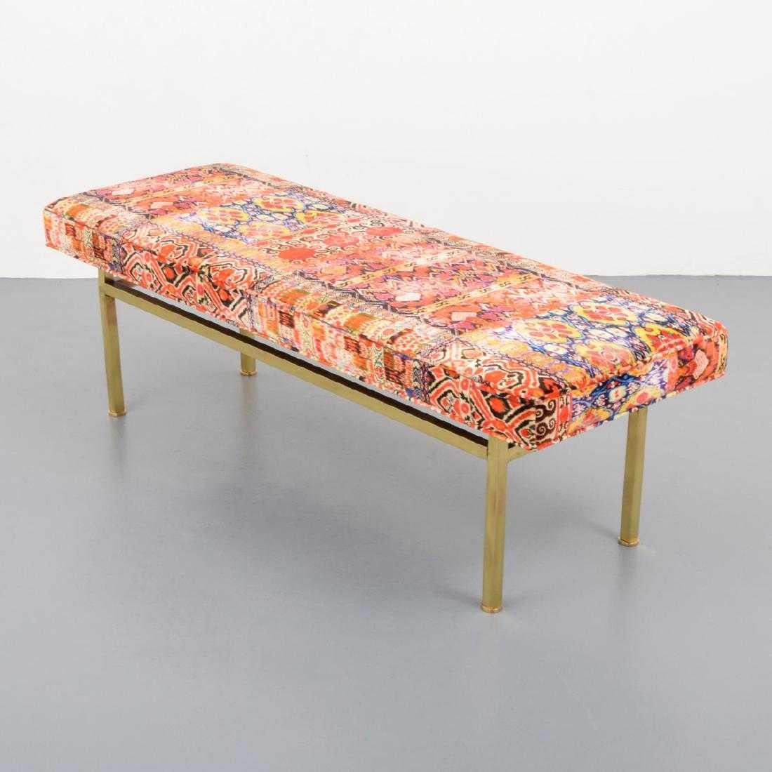 American Large Bench Attributed to Harvey Probber