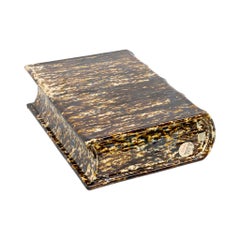 Large Bennington Pottery Flint Book Flask