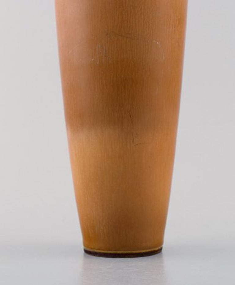 Ceramic Large Berndt Friberg Studio Art Pottery Vase, Modern Swedish, Mid-20th Century For Sale