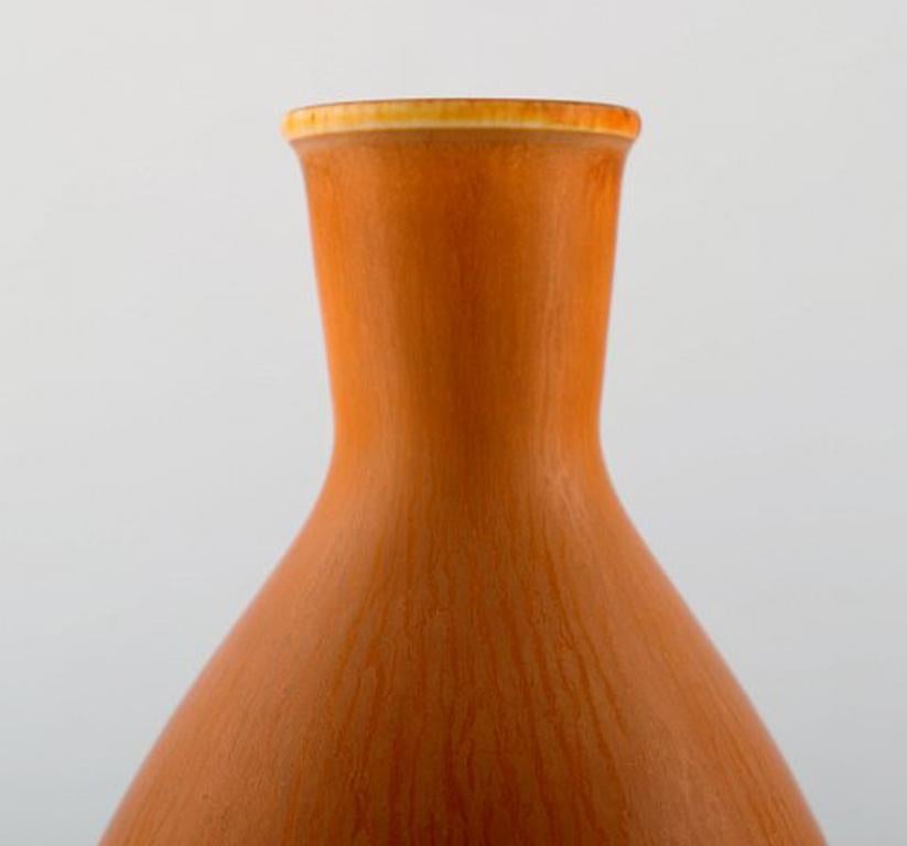 Large Berndt Friberg Studio Art Pottery Vase, Modern Swedish, Mid-20th Century For Sale 2