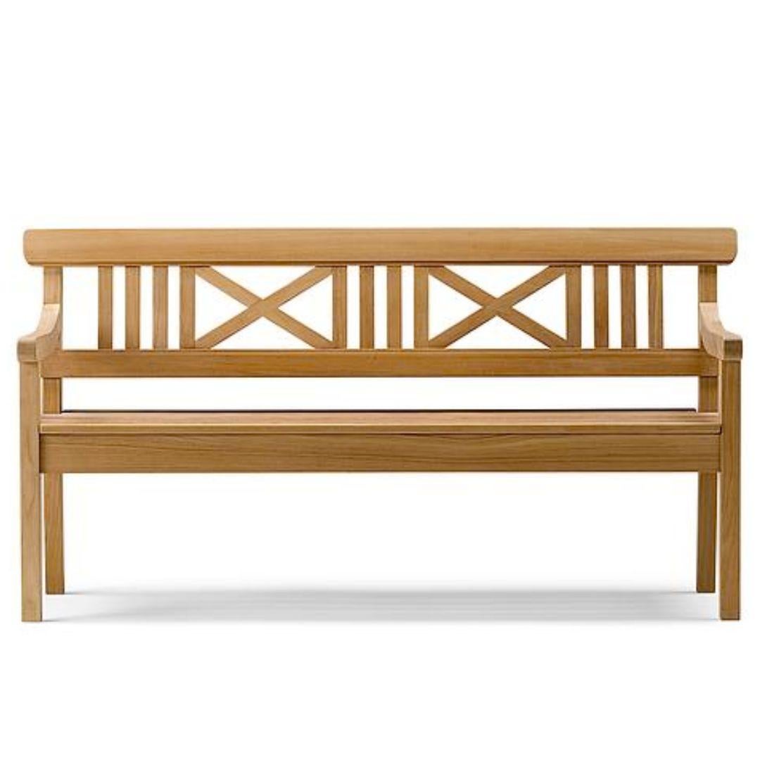 Large Bernt Santesson Outdoor 'Drachmann 200' Teak Bench for Skagerak For Sale 2