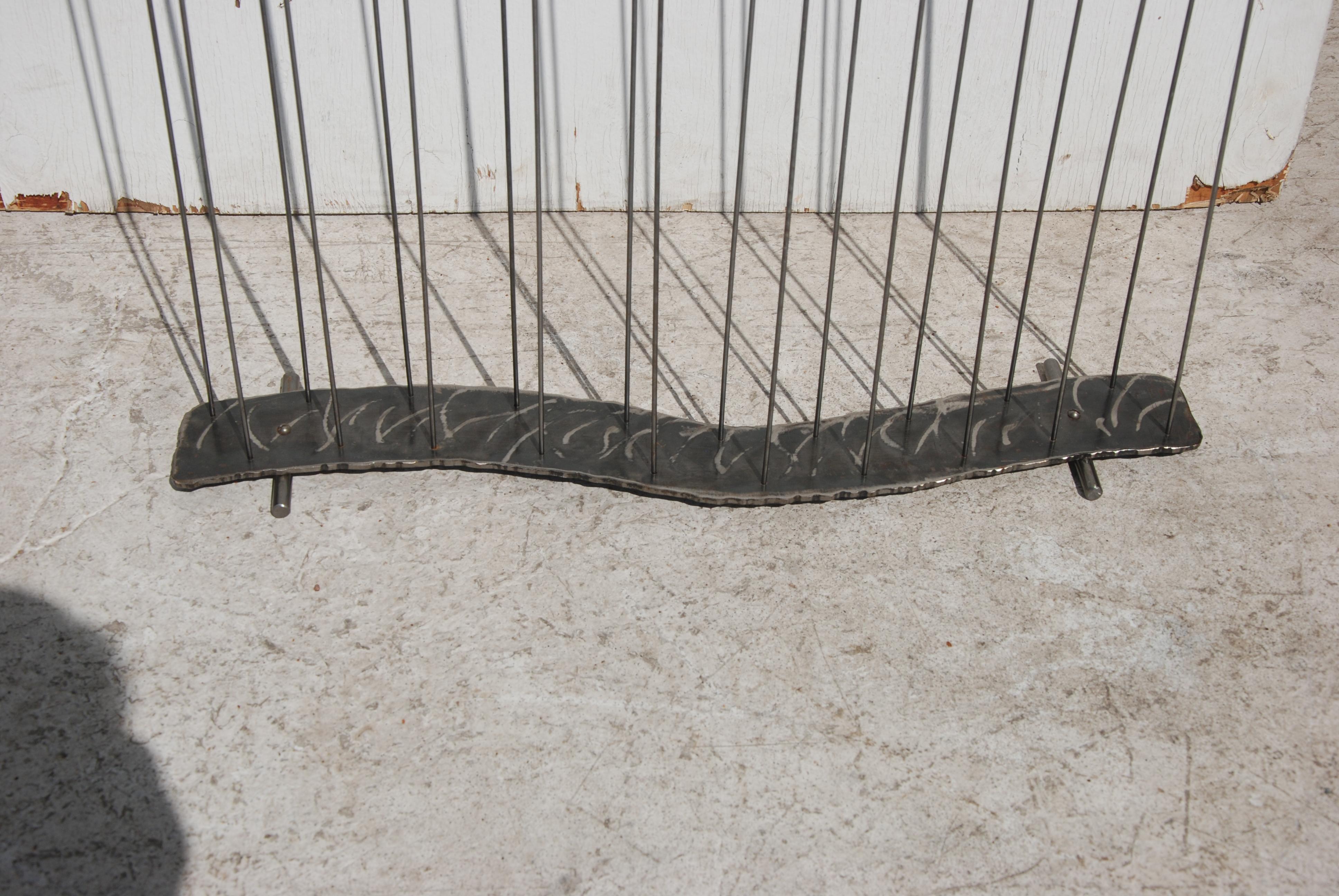 Polish Mid Century Cat Tail Sculpture