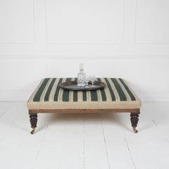 Large bespoke ottoman