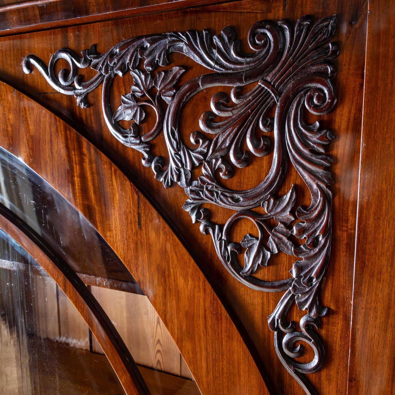 Large Biedermeier Library Bookcase, Berlin, 19th Century 5