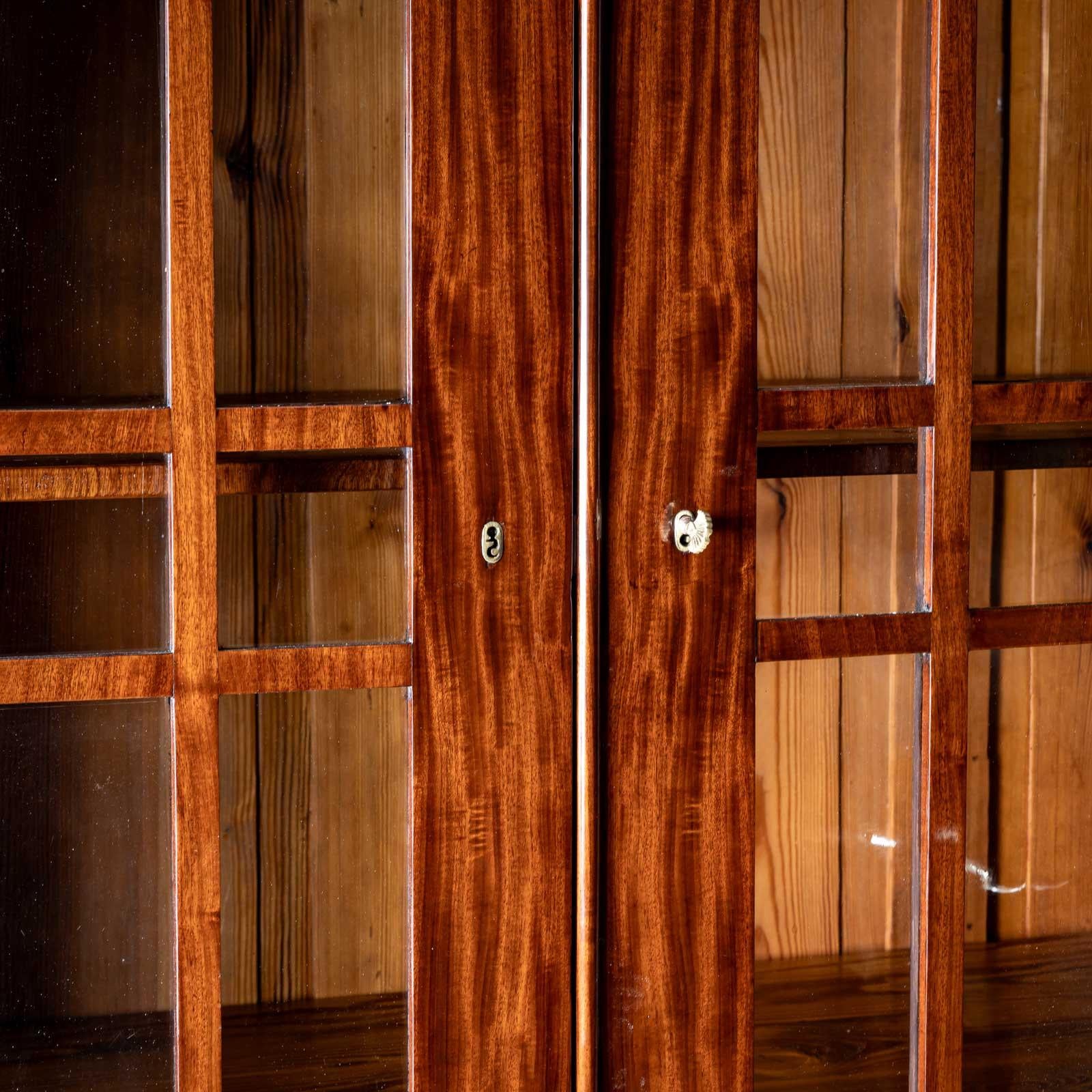 Large Biedermeier Library Bookcase, Berlin, 19th Century 1