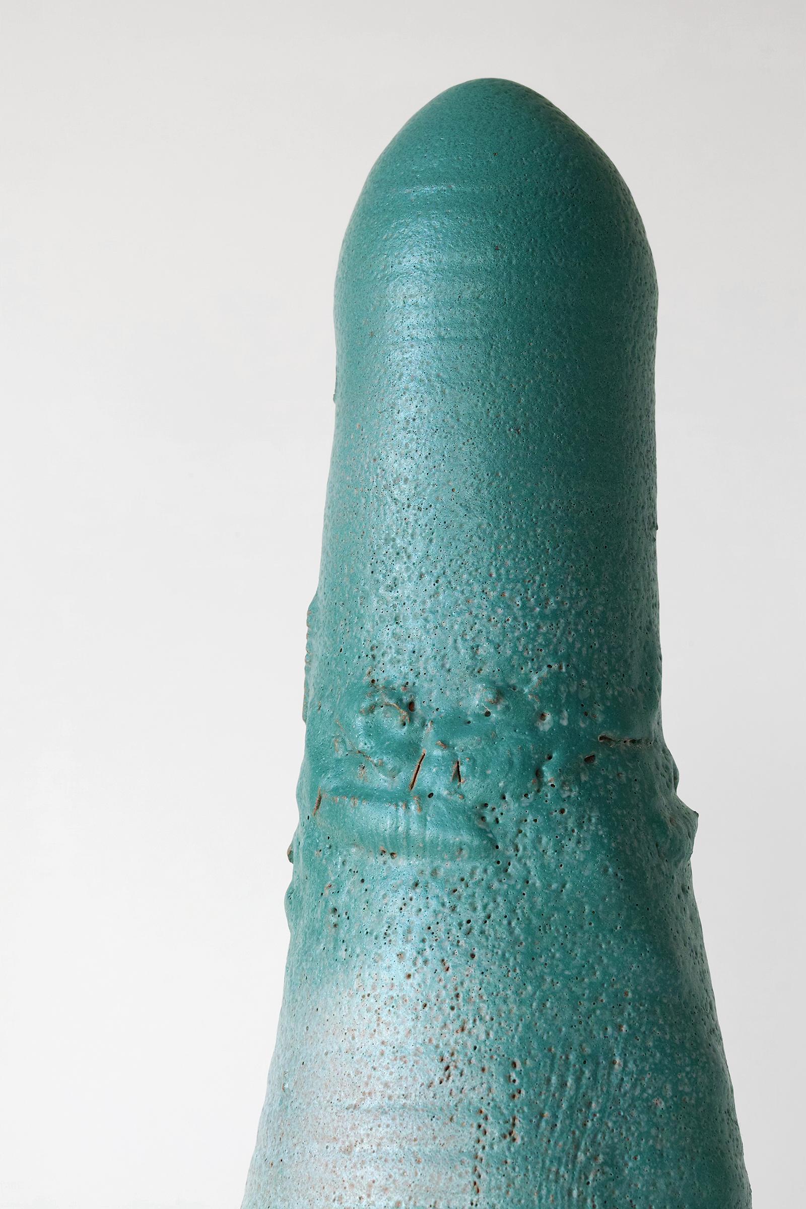 Grande scultura biomorfa in ceramica in vendita 4
