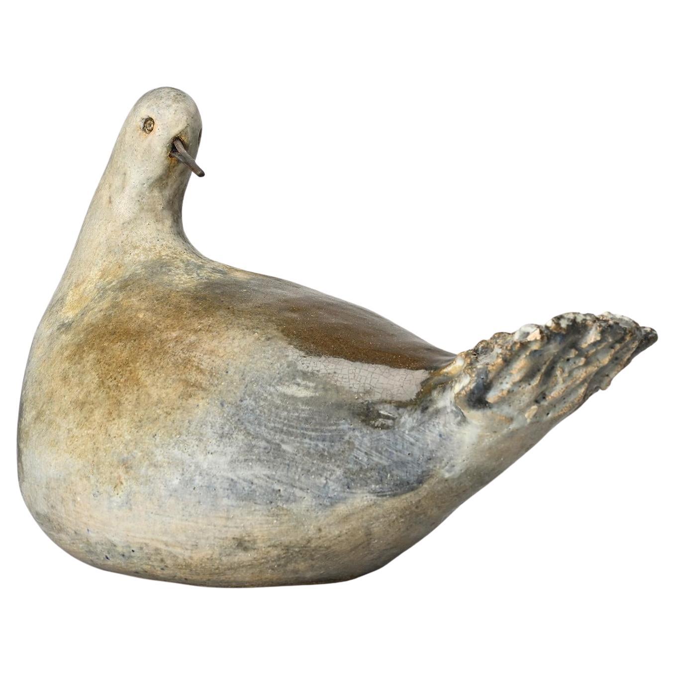 Grand oiseau par Gérald Olivier, Suisse vers 1970