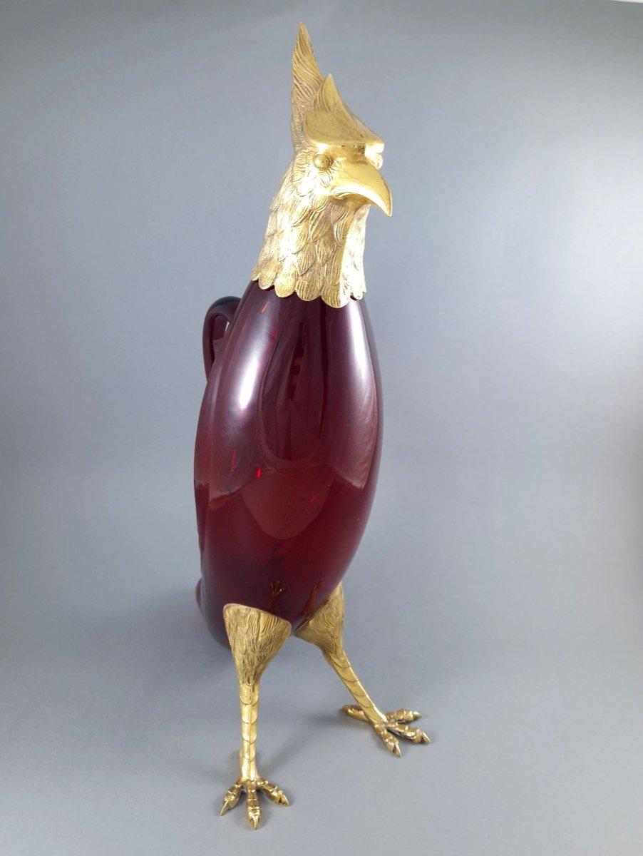 une cruche oiseau
