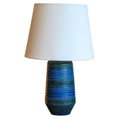 Lampada da tavolo grande in ceramica Bitossi, Italia, anni ’60