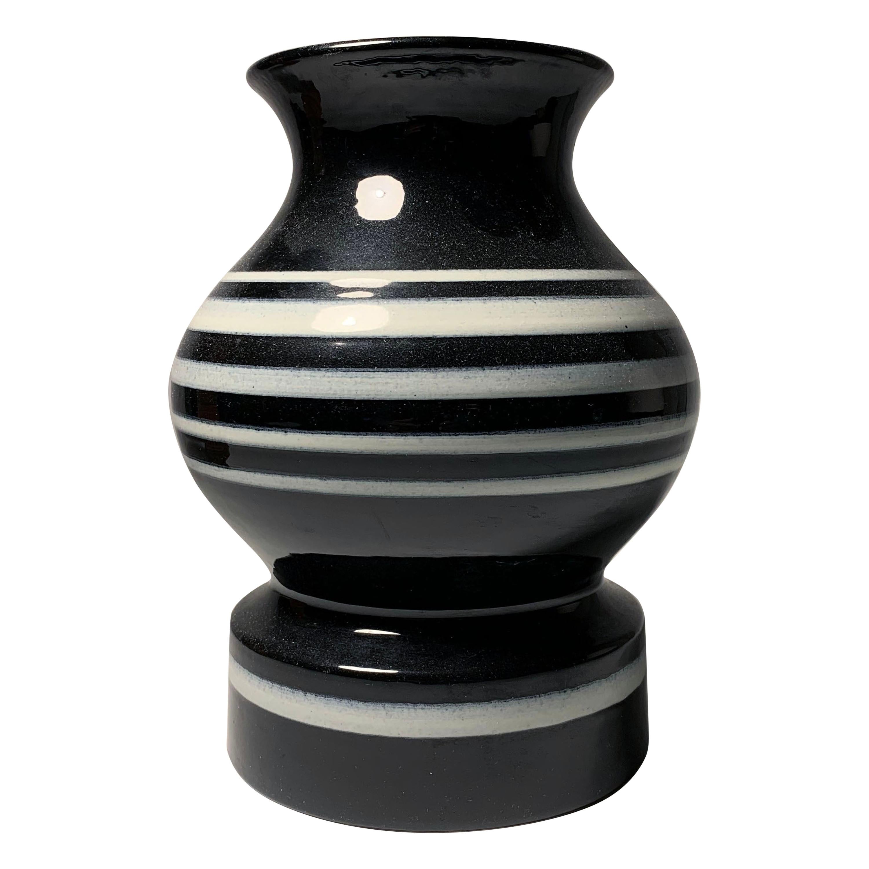 Large Bitossi Ceramic Vase by Aldo Londi