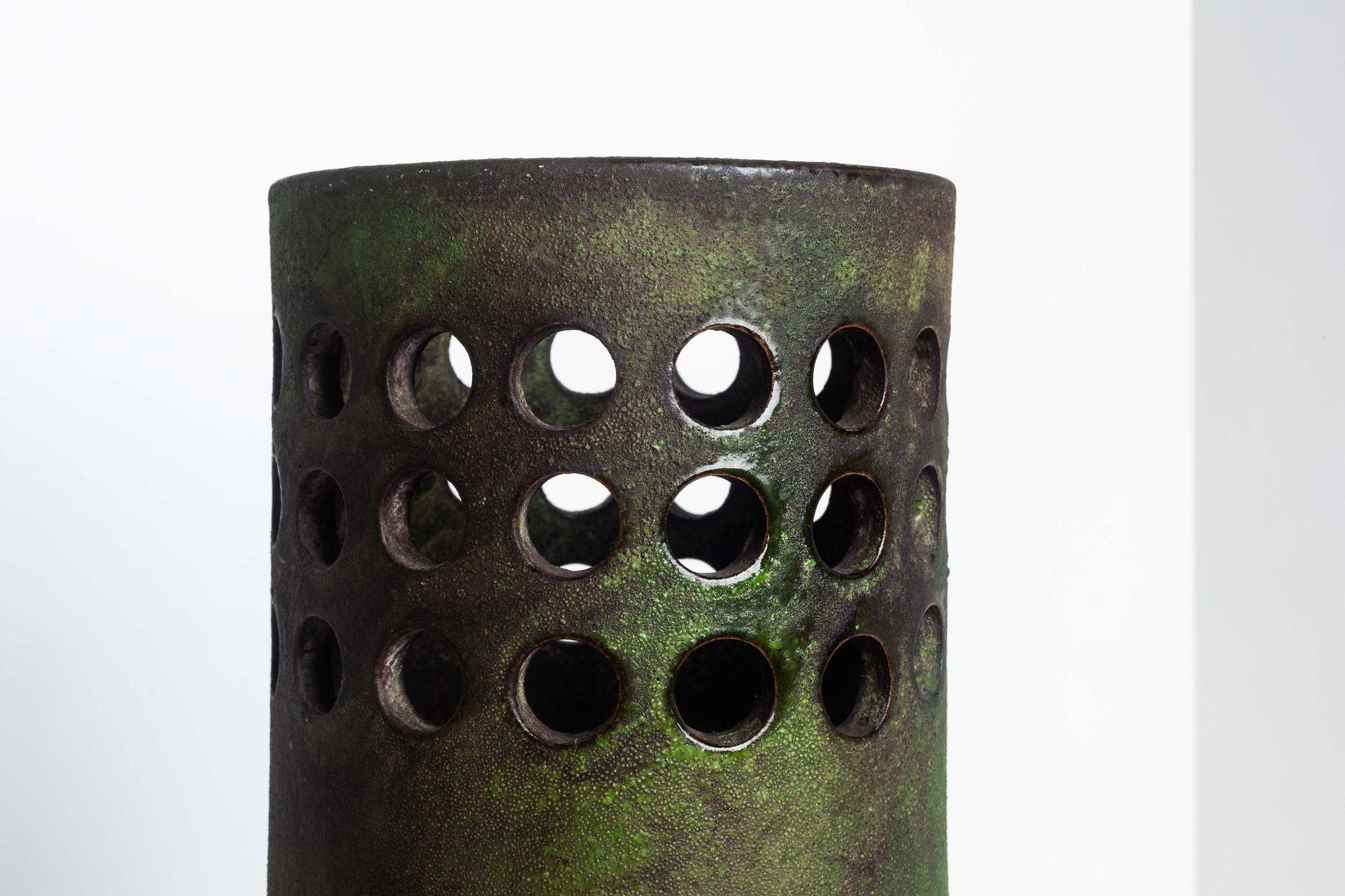 Italiano Grande vaso da terra decorativo 