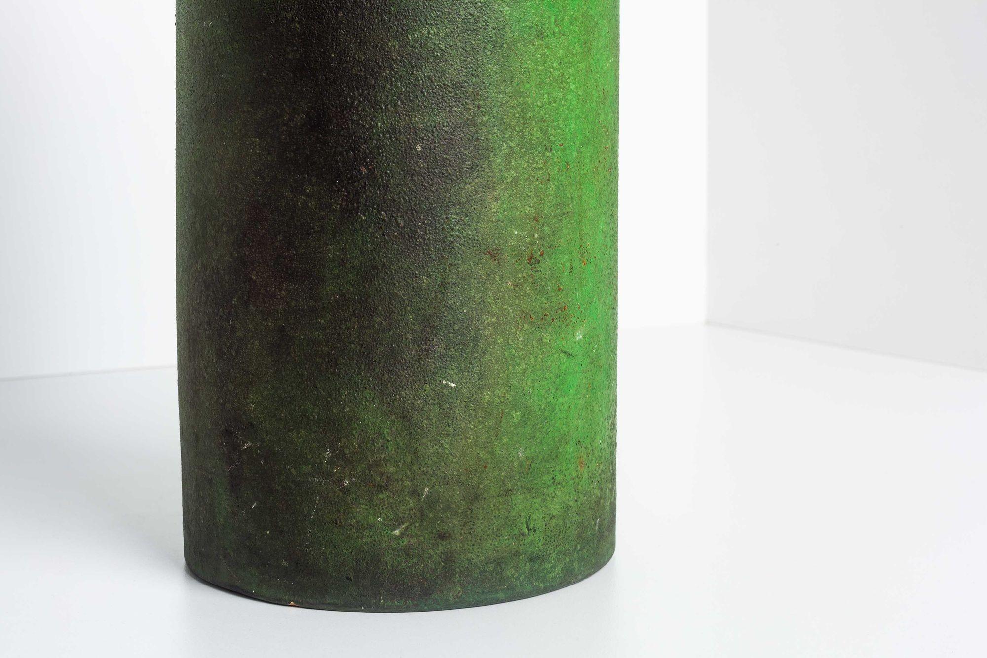Metà XX secolo Grande vaso da terra decorativo 