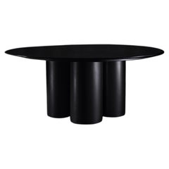 Large Black 014 Steel Dining Table by NO AGE STUDIO
