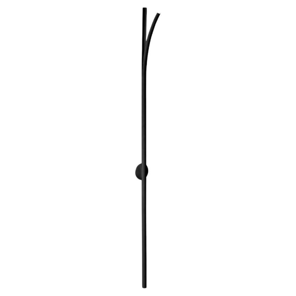 Large Black Cana Wall Lamp by Wentz For Sale