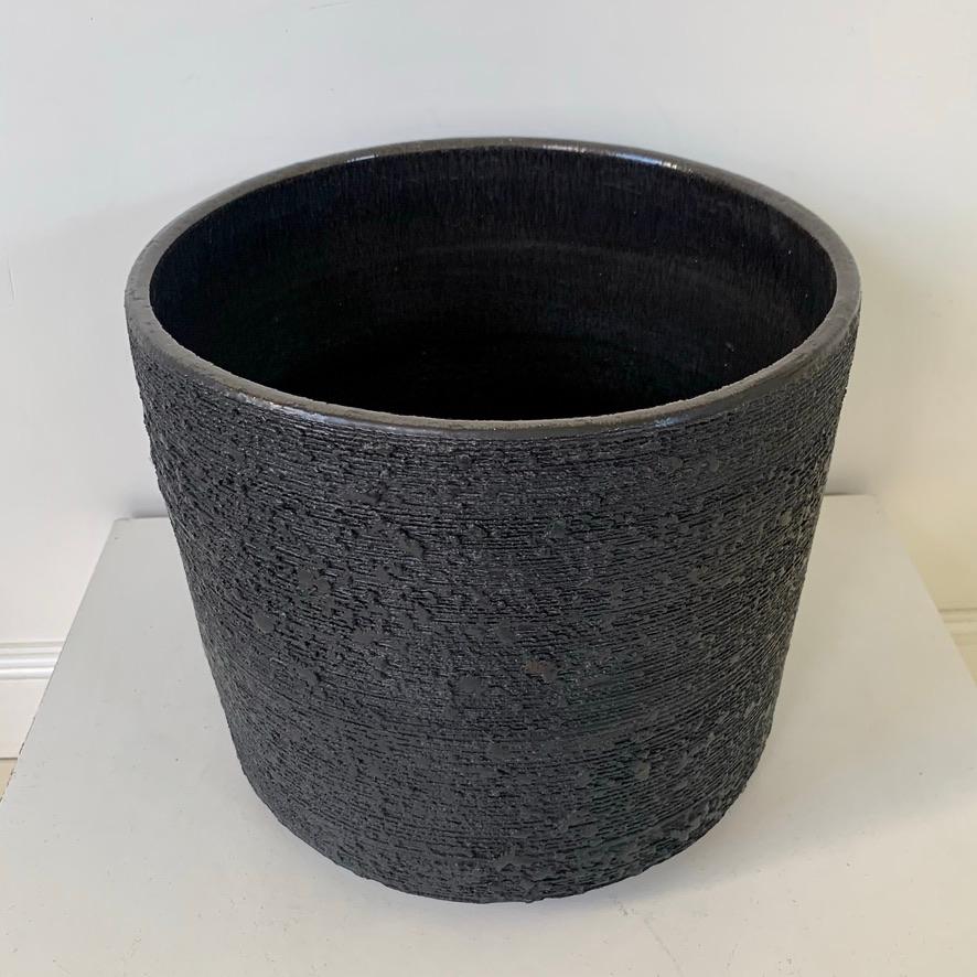 Grande céramique noire de Rogier Vandeweghe pour Amphora, circa 1964, Belgique. en vente 2