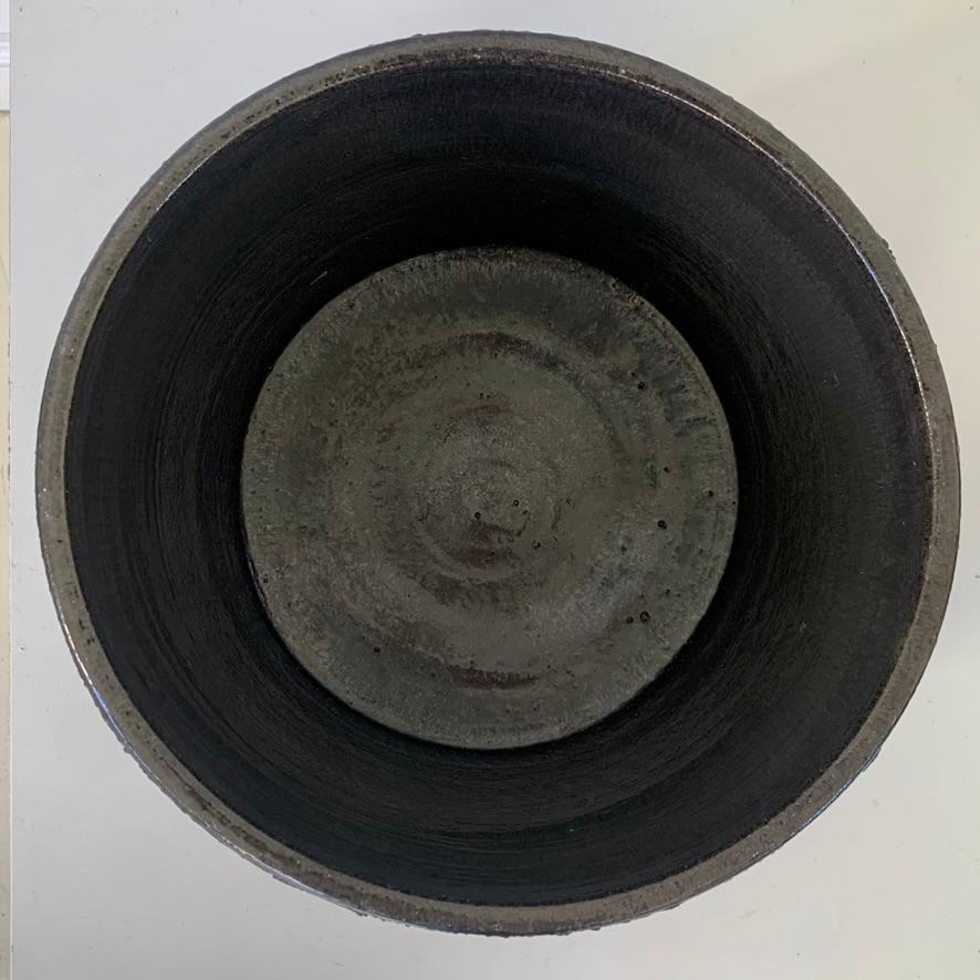 Grande céramique noire de Rogier Vandeweghe pour Amphora, circa 1964, Belgique. en vente 3