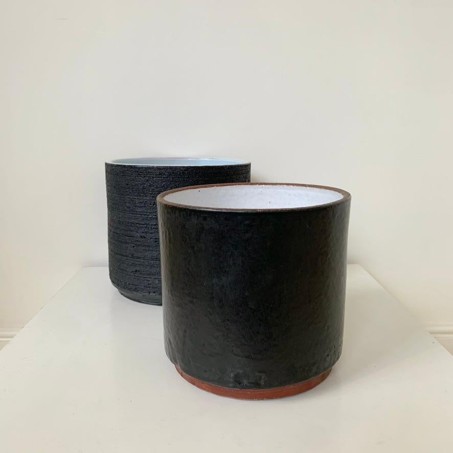 Grande céramique noire de Rogier Vandeweghe pour Amphora, vers 1964, Belgique. en vente 4