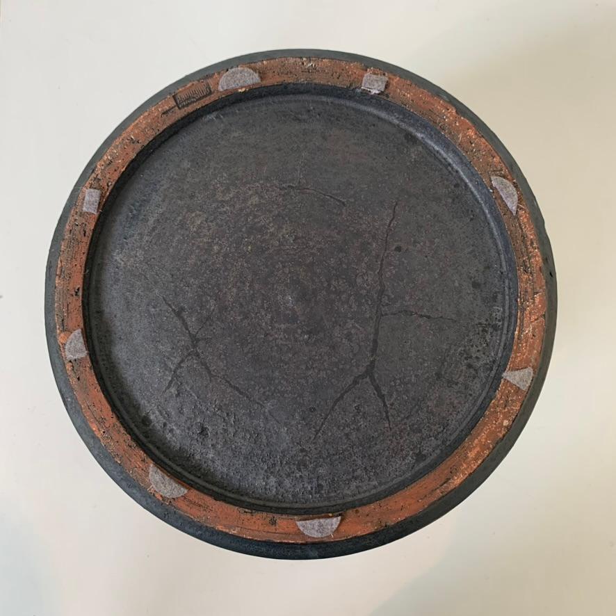 Grande céramique noire de Rogier Vandeweghe pour Amphora, circa 1964, Belgique. en vente 4