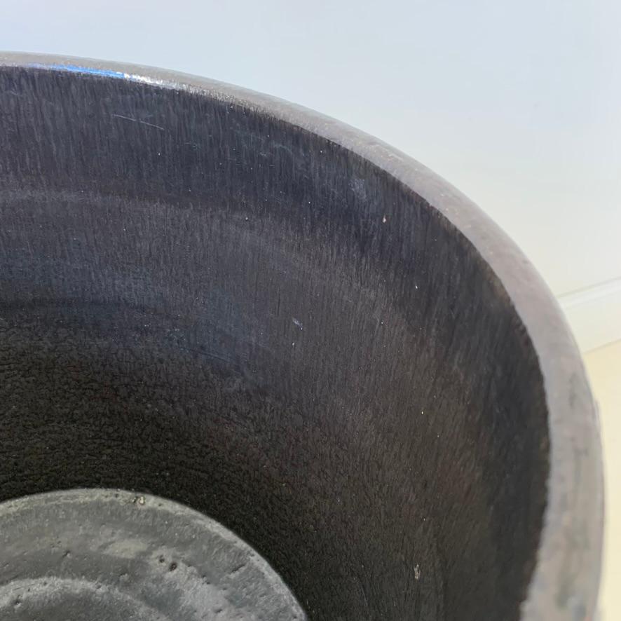 Grande céramique noire de Rogier Vandeweghe pour Amphora, circa 1964, Belgique. en vente 4