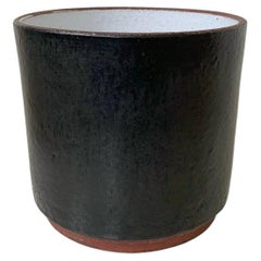 Grande ceramica nera di Rogier Vandeweghe per Amphora, 1964 circa, Belgio.