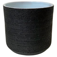 Large Black Ceramic By Rogier Vandeweghe For Amphora, circa 1964, Belgium.