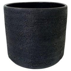 Large Black Ceramic By Rogier Vandeweghe For Amphora, circa 1964, Belgium.