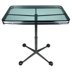 Grande table basse noire d'Allegri Arredamenti, Italie, années 1970