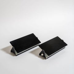 Large Black CP1 Wall Lights by Charlotte Perriand, France 1968