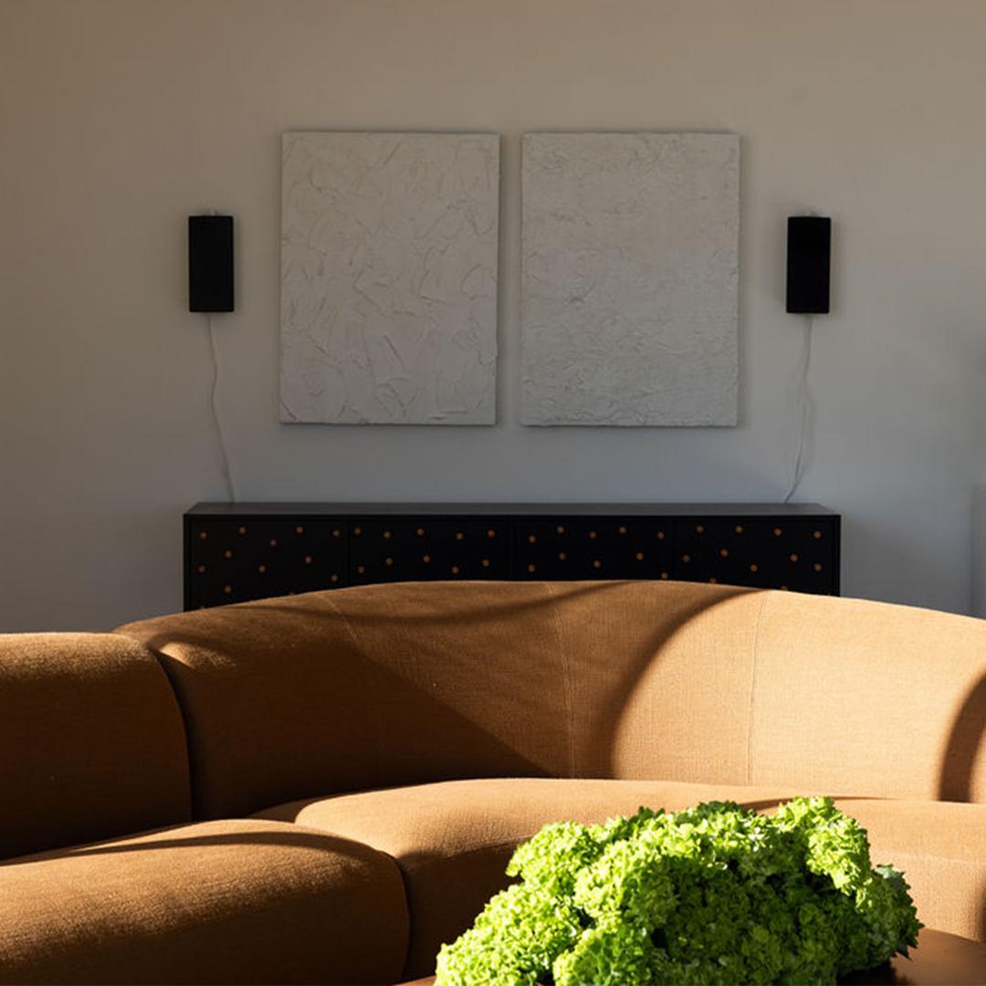 Large Black CP1 Wall Lights by Charlotte Perriand, France 1968 In Good Condition For Sale In Dallas, TX