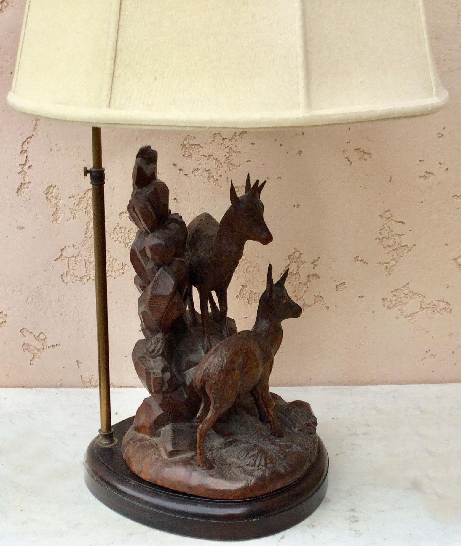 goat lamp