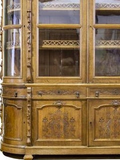 Large Black Forest Wardrobe - 19th Century