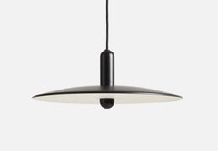 Large Black Lu Pendant Lamp by Beaverhausen