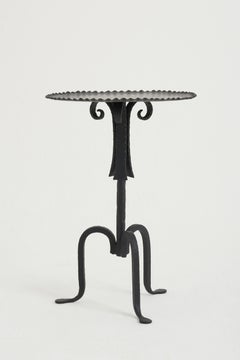 Large Black Martini Table