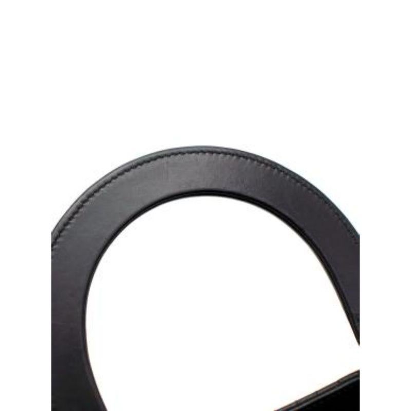 Large Black Quilted Lady Dior Bag For Sale 3