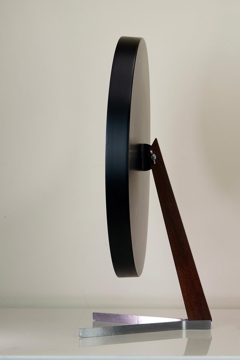 Large Black Vintage Table Vanity Mirror by Durlston Designs Ltd, Retro