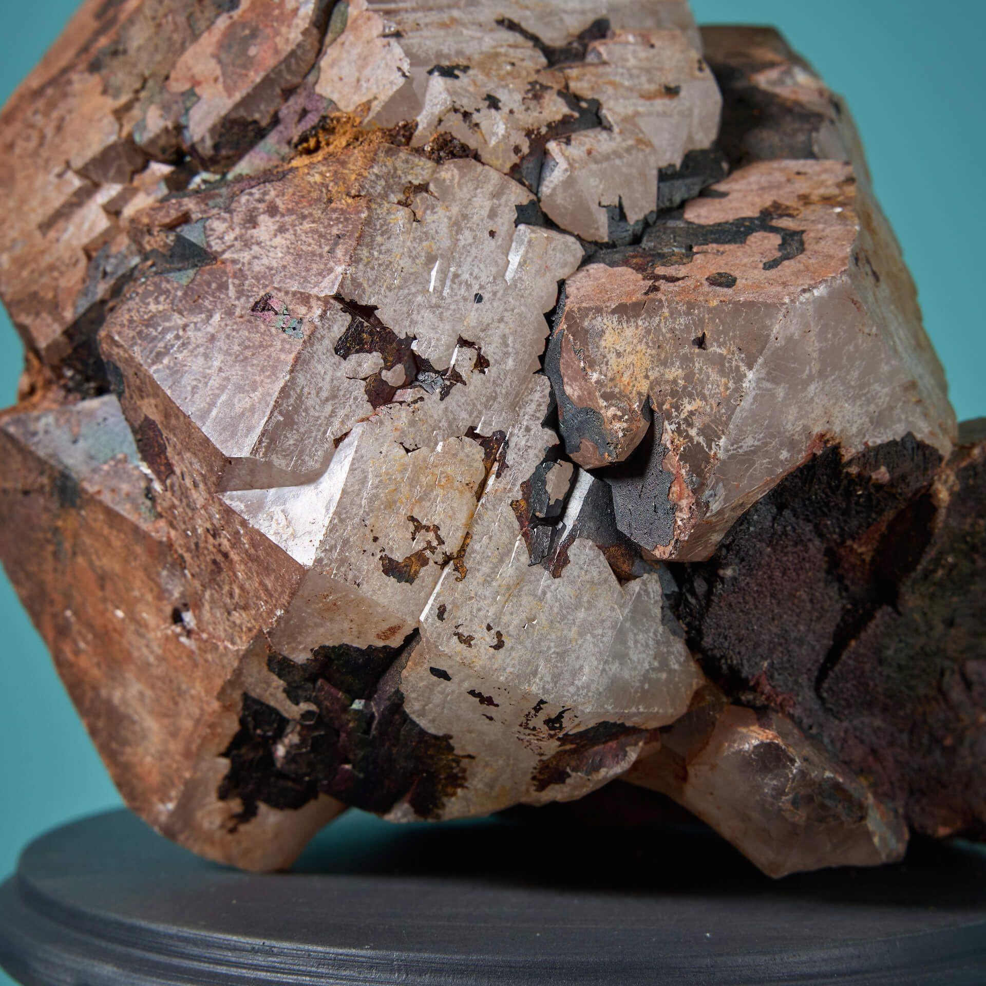 Grand spécimen de cristal de quartz Blacknite État moyen - En vente à Wormelow, Herefordshire