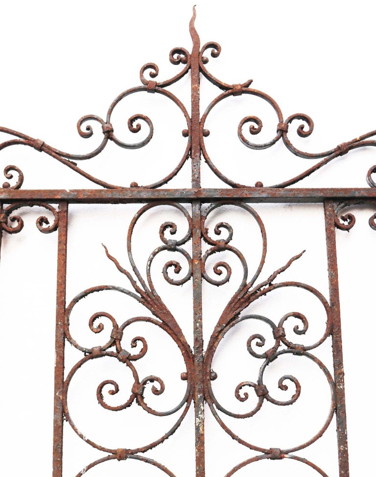 Large Blacksmith Made Side Gate at 1stDibs