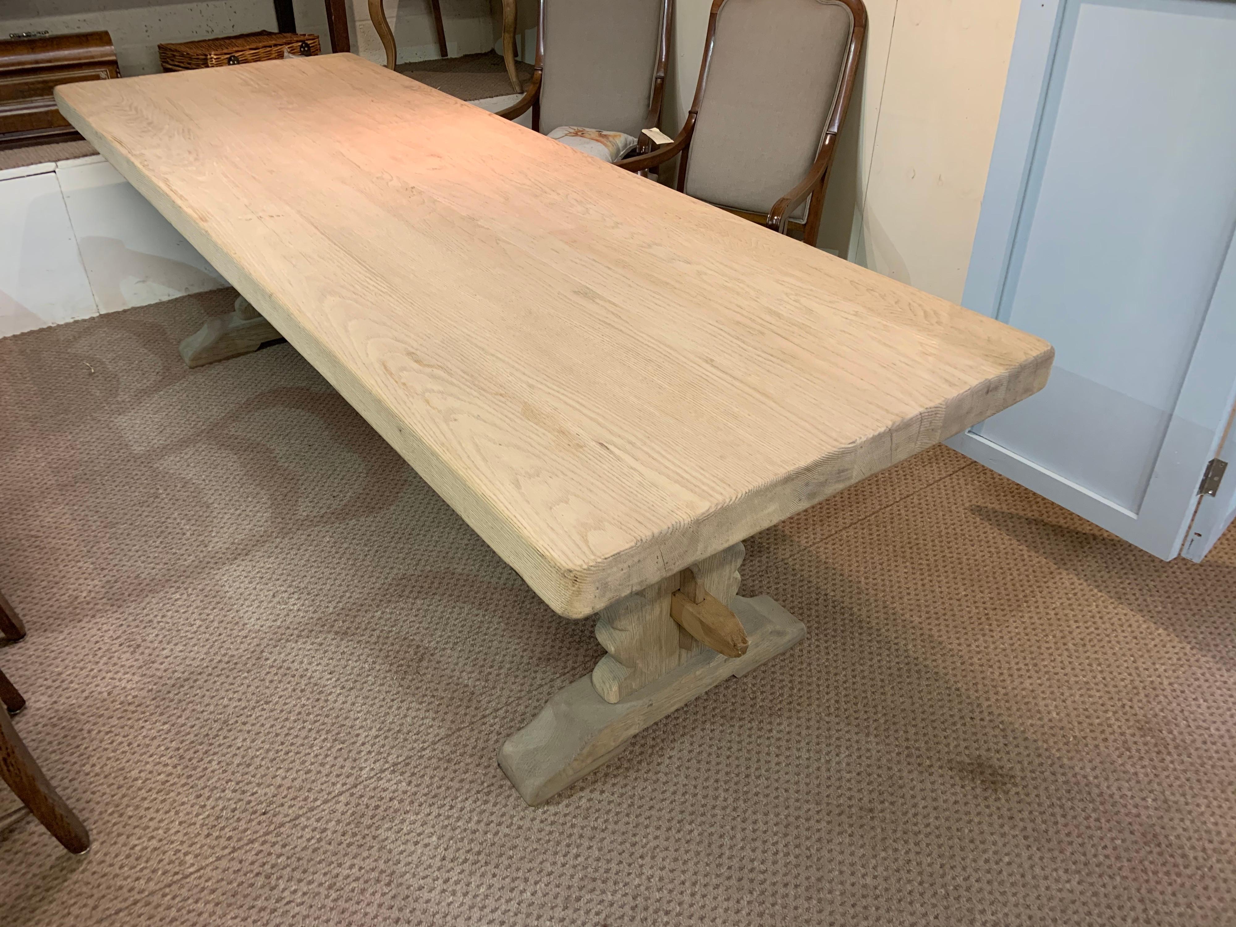 large farmhouse table