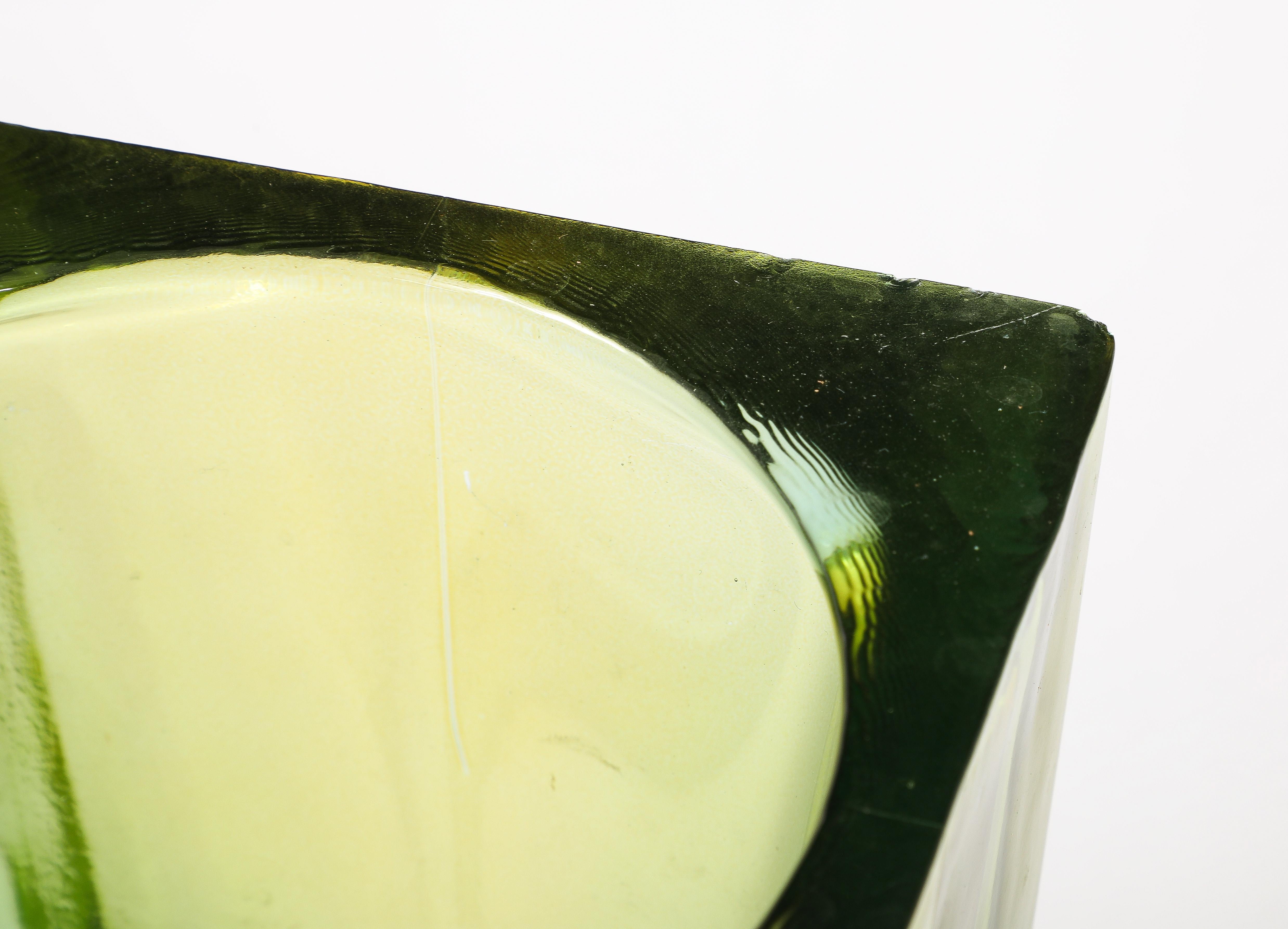 Large Blenko Cast Vase, USA 1960's For Sale 4