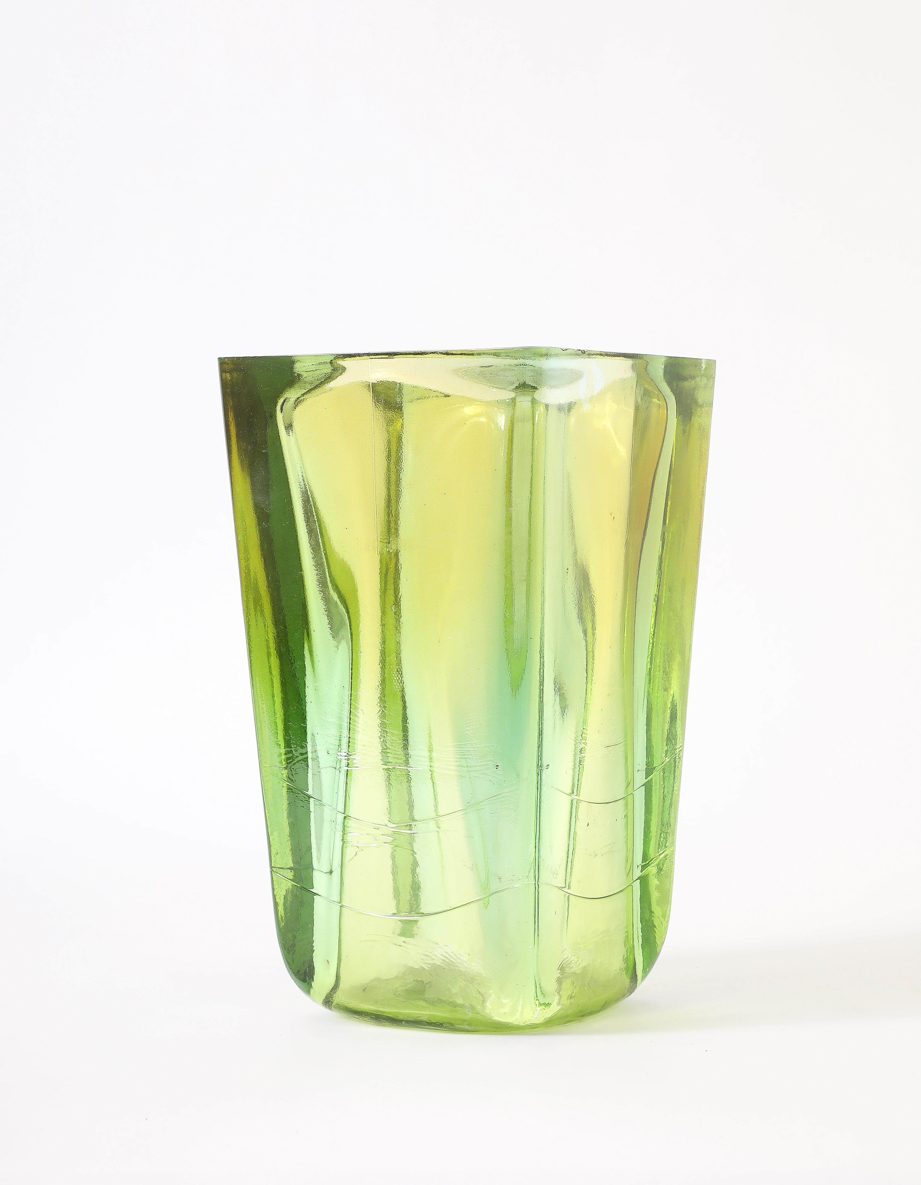 Large Blenko Cast Vase, USA 1960's For Sale 7