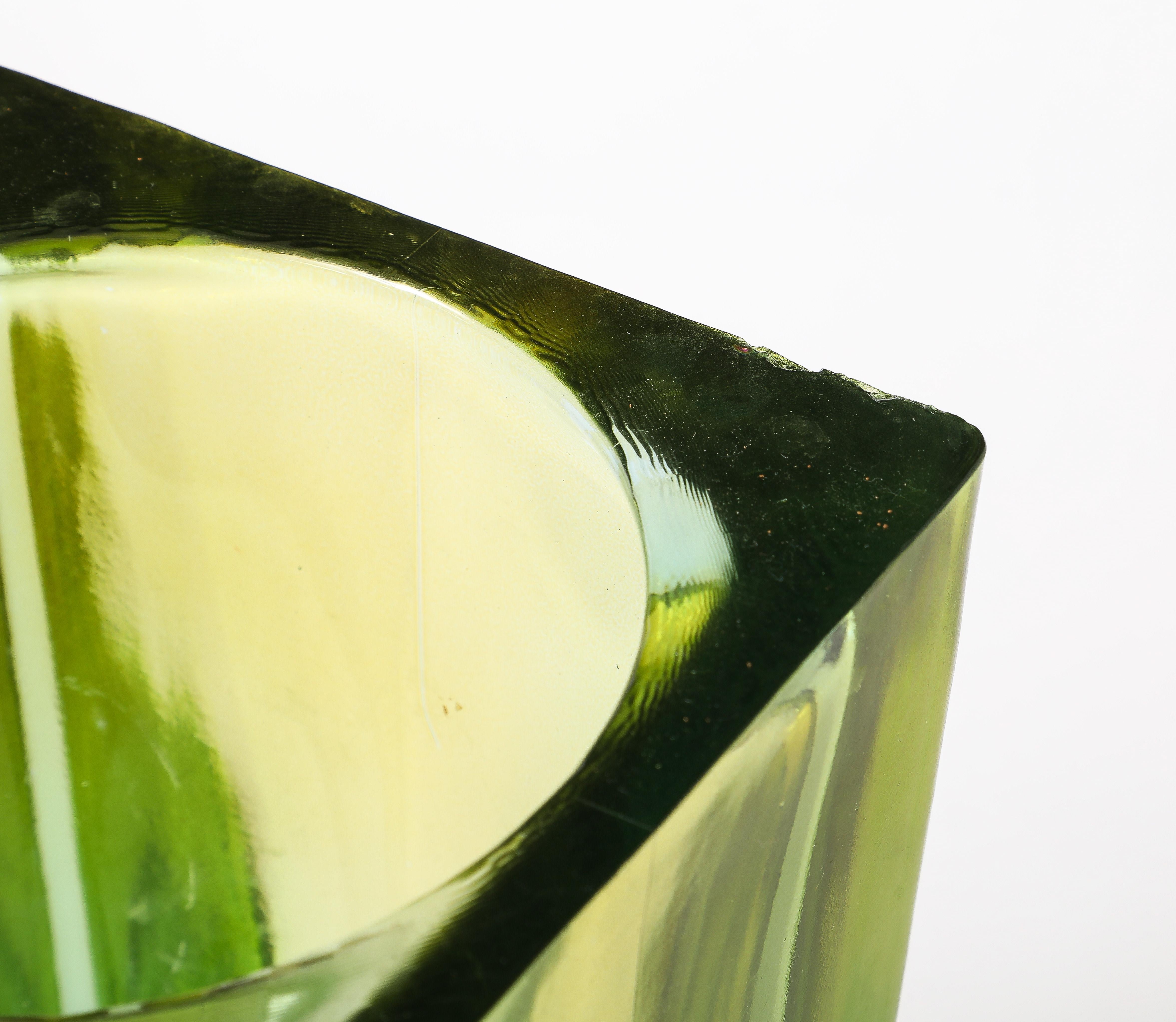 Large Blenko Cast Vase, USA 1960's For Sale 2