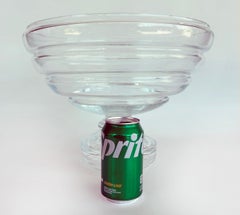 Large Blown Glass Centerpiece Bowl by Global Views Made in Portugal