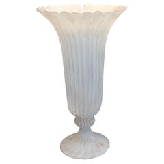Vintage Large Blown Glass Lamp