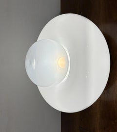 Large blown glass scounce model Elettra by Giuliana Gramigna