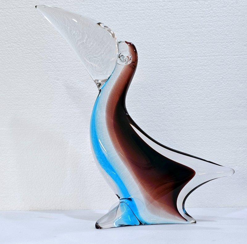 Eleven Inch Blown Glass Toucan by Färe-Marcolin (BeFirstBoldly sale) For Sale 2