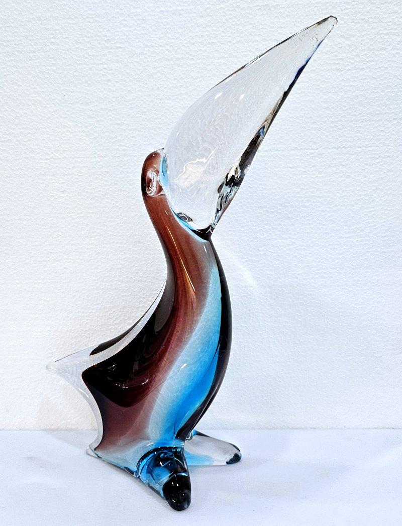 Eleven Inch Blown Glass Toucan by Färe-Marcolin (BeFirstBoldly sale) For Sale 8