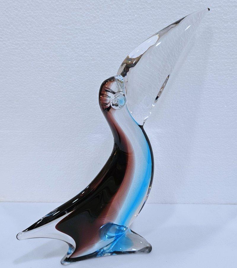 Other Eleven Inch Blown Glass Toucan by Färe-Marcolin (BeFirstBoldly sale) For Sale