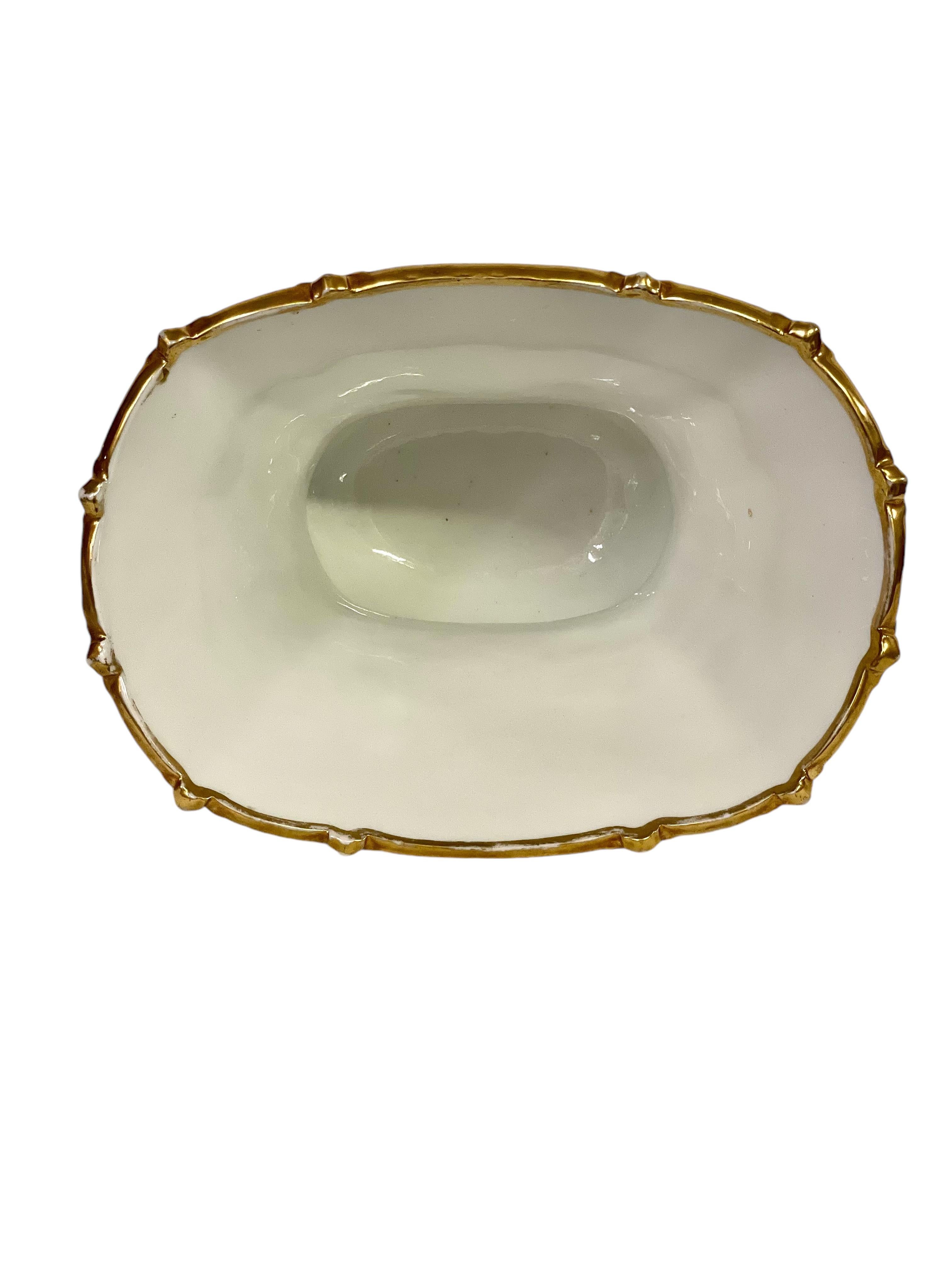 Grande vaso blu cobalto Opulent Porcelaine de Paris del XIX secolo in vendita 2
