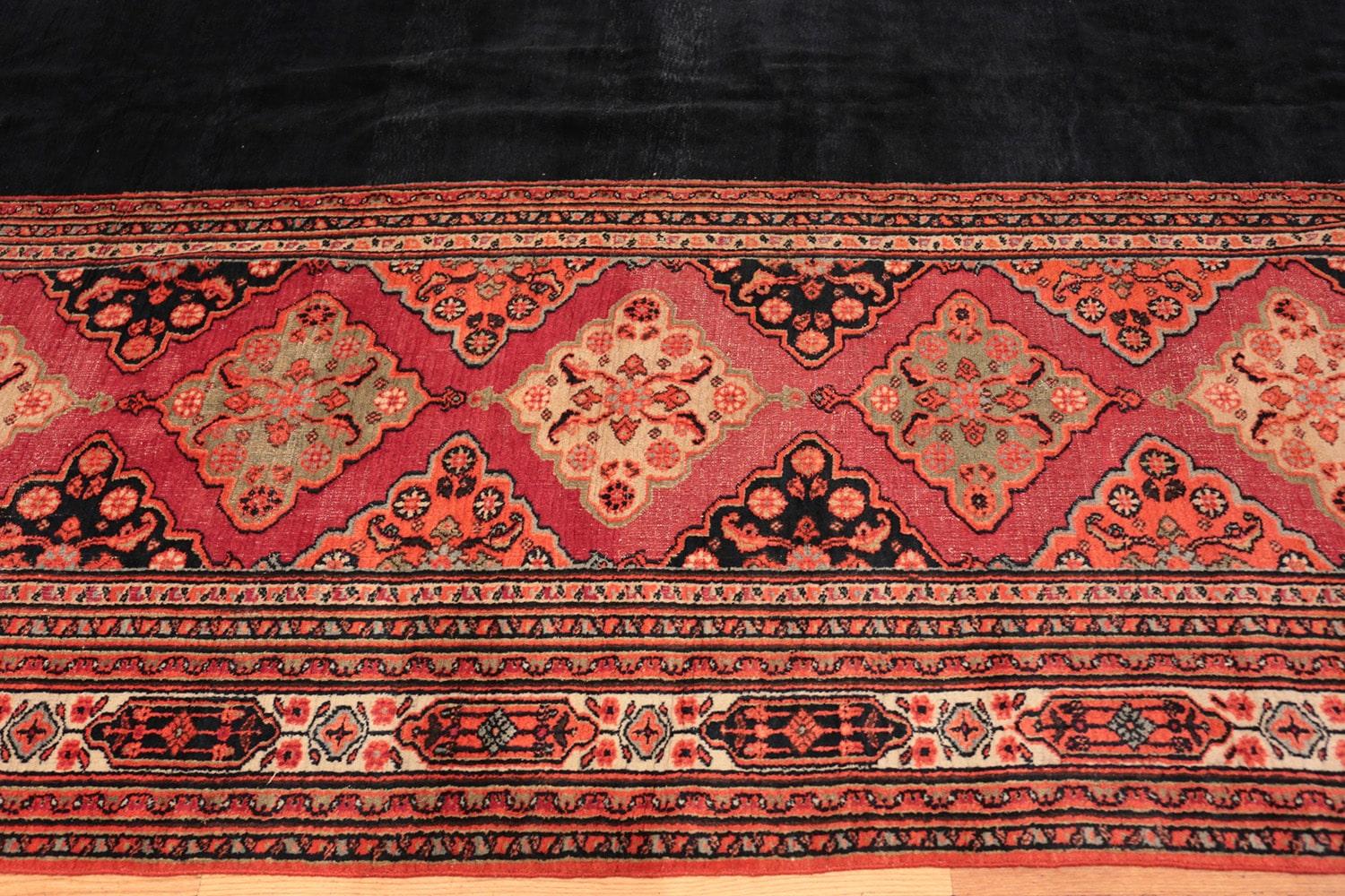 Antique Persian Khorassan Carpet. Size: 11' 9